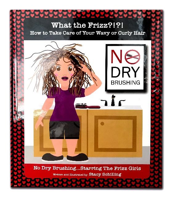 What the Frizz?!?! How to Take Care of Your Wavy or Curly Hair No Dry Brushing...Starring The Frizz Girls