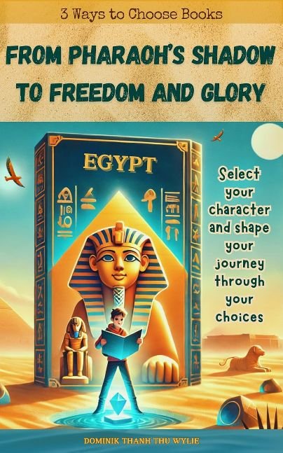 3 Ways to Choose: From Pharaoh's Shadow to Freedom and Glory: Select your character and shape your journey through your choices!